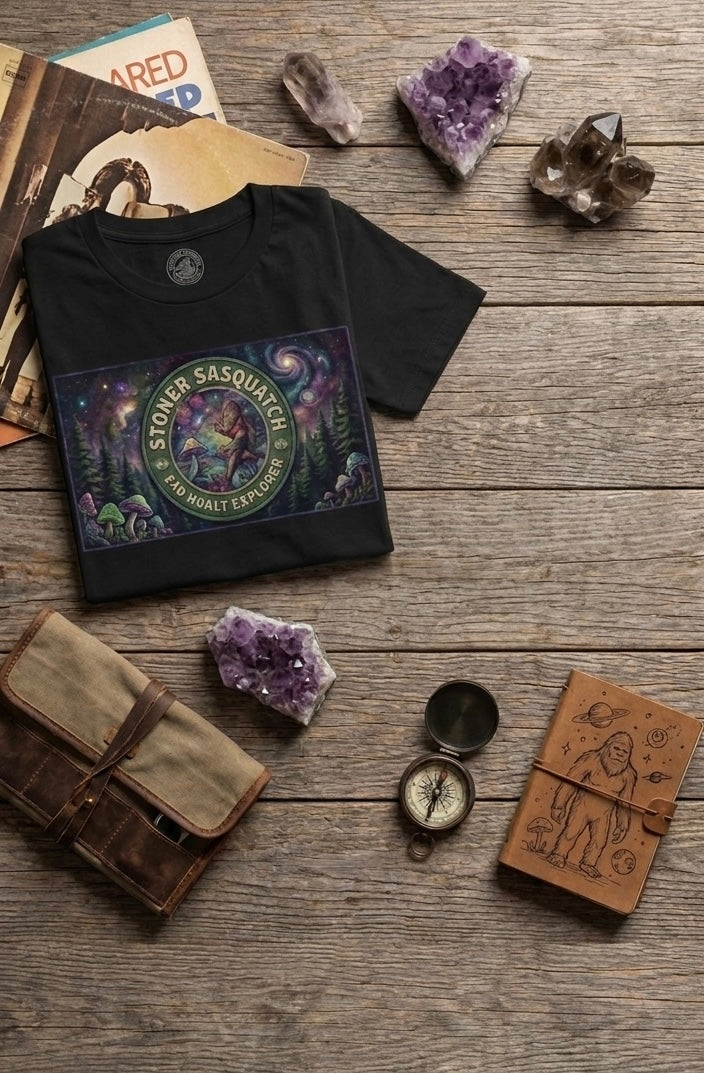 "Galaxys Keeper" Sasquatch Graphic Streetwear T-Shirt
