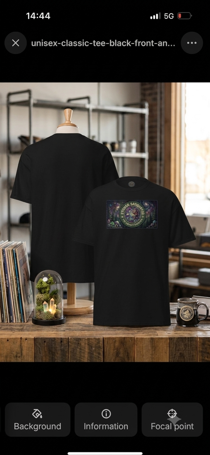 "Galaxys Keeper" Sasquatch Graphic Streetwear T-Shirt